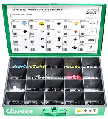 Hyundai & Kia Clips & Fasteners "Fix-Kit"