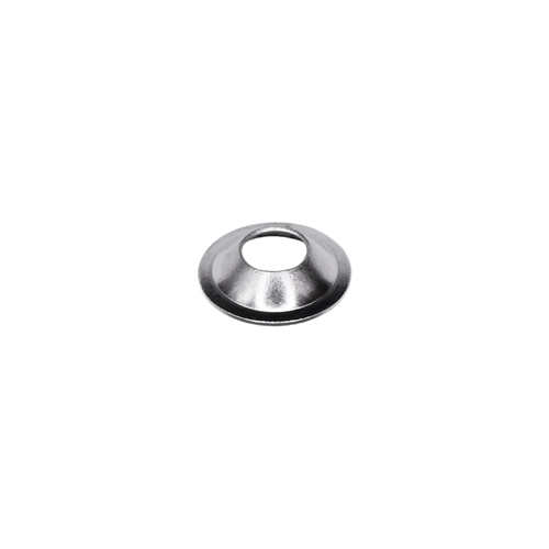 #6 Flush Brass Finishing Washer Nickel