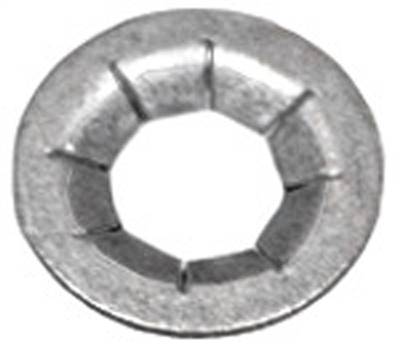 1/4" Stud Flat Push-On Retainer 17/32" O.D.