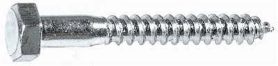 5/16 X 2 1/2 Hex Hd Lag Screw Zinc