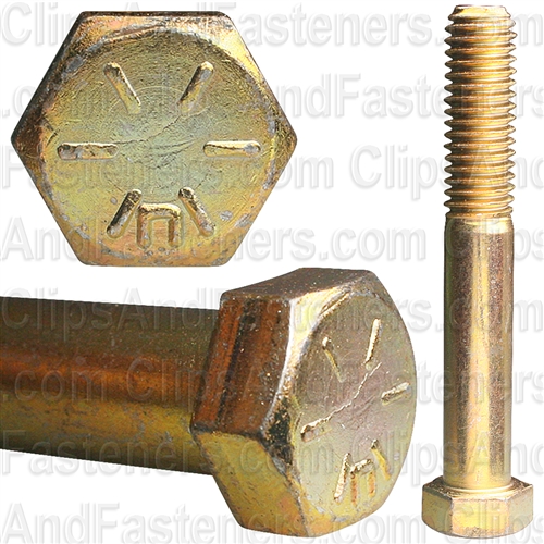 7/16-14 X 3 Gr 8 Cap Screw Alloy Zinc