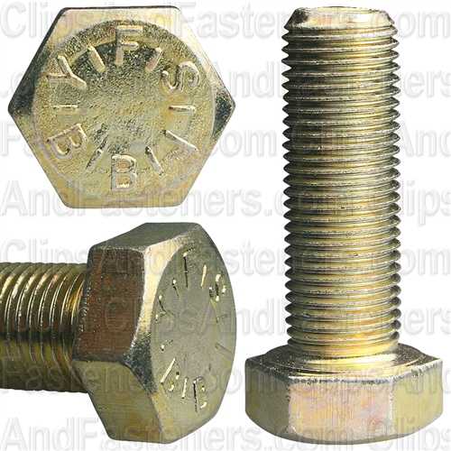 1/2-20 X 1 1/2 Gr. 8 Cap Screwalloy Zinc