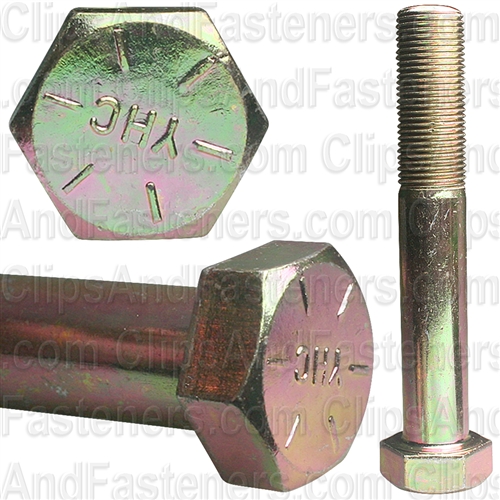 5/8-18 X 4 Gr 8 Cap Screw Alloy Zinc