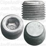 1/8"-27 Hex Socket Head Pipe Plug