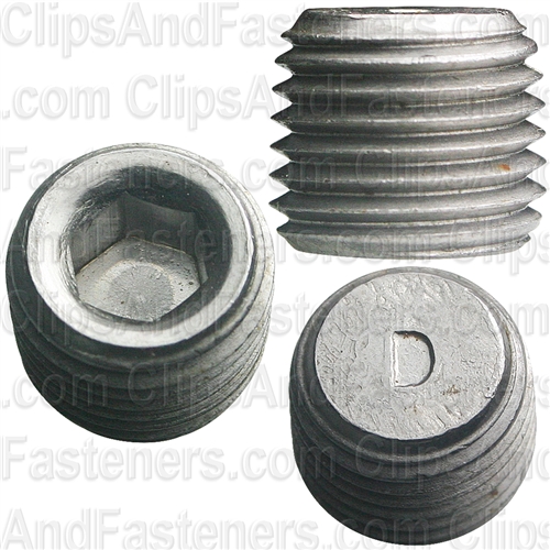 1/4"-18 Hex Socket Head Pipe Plug