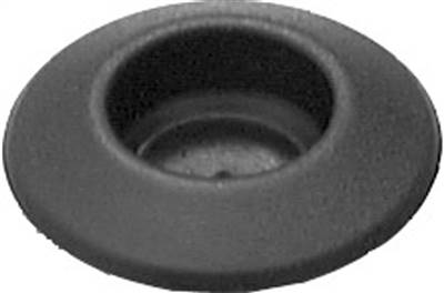 Plastic Plug Button W/Dep Ctr 1/2 Hole