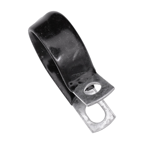 Closed Clamp 7/8 Small- Galvanized Vinyl Coated