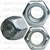 3/8"-16 USS Nylon Insert Lock Nuts Grade 2 Zinc