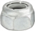 7/16"-20 SAE Nylon Insert Lock Nuts Grade 2 Zincc