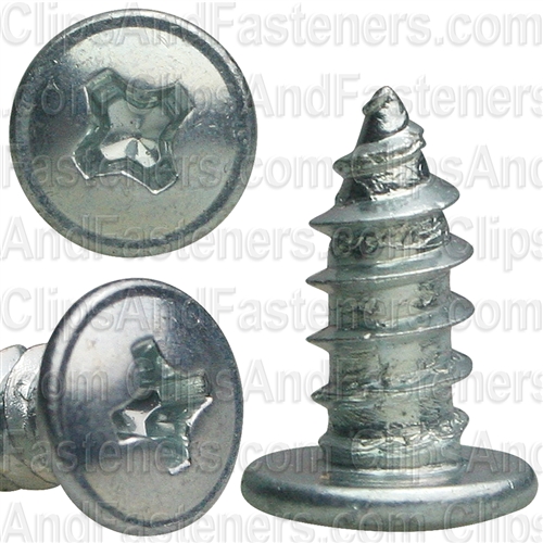 8-18 X 3/8" Phillips Round Washer Tap Screw