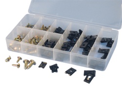 U Clip/Round Head Tap Screw Assortment