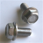 M 6 - 1.0 x 12mm A2-70 Stainless Hex Flange Bolts