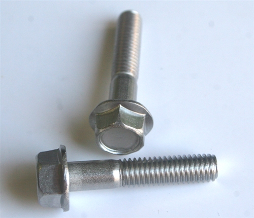 M 6 - 1.0 x 30mm A2-70 Stainless Hex Flange Bolts