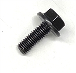 M6-1.00 x 16mm (FT) Hex Head Flange Bolt, Non Serrated, DIN 6921, Plain Class 8.8