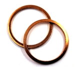 Copper Washer 20mm I.D. 24mm O.D. 1.5mm Thick