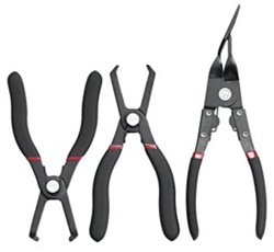 3 Pc. Body Clip Plier Set