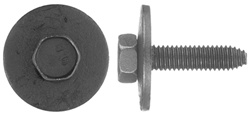 6 -1.00 X 25mm Metric Type Ca Body Bolts 24mm Washer