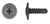 #8 X 1/2 Phillips Oval Head Washer Teks Tap Screw