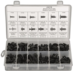 192 Piece Shield & Push Type Retainer Assortment