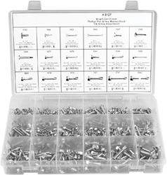 425 Pc Phillip Pan & Hex Head Tek Screw Assortment