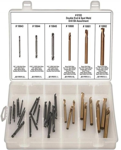 29 Piece Double End And Spot Weld Drill Bit Assortment