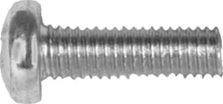 6 - 1.00 X 20mm Phillips Pan Head Machine Screws