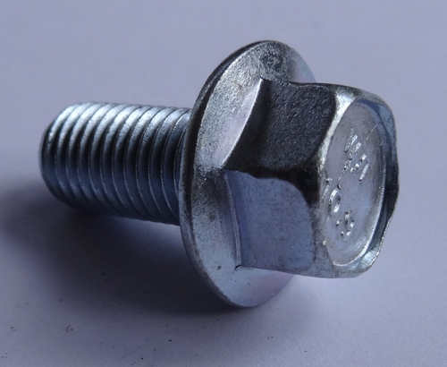 (15) M10 - 1.25 x 20mm  JIS Hex Head Flange Bolt - Small Head, Class 10.9 Zinc.  JIS B 1189