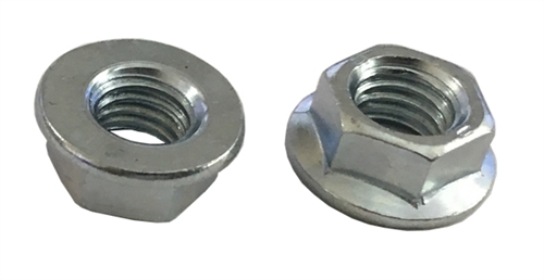 25 M 8 - 1.25 JIS Hexagon Flange Nut - Non Serrated - Small Hex Class 8 Zinc. JIS B 1190