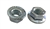 10 M12 - 1.75 Hexagon Flange Nut with Serrations Class 8 Zinc. DIN 6923 / ISO 4161