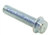 M 6 - 1.0 x 18mm Hex Flange Bolt - Small Head Class 10.9 Zinc