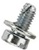 M6 -1.0 x 12mm Slotted Cheese Head SEMS Screws