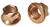 M 8 - 1.25 Top Lock Flange Nut, Non Serrated, Class 10 Copper Plated