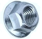 M14-1.5 Top Lock Flange Nut, Class 10 Zinc. DIN 6927