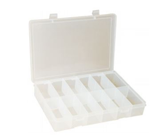 12 Compartment Small Plastic Box