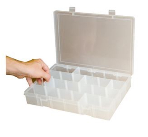 Adjustable Compartment Small Plastic Box
