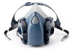 3M Half Face Respirator, Small, 7501