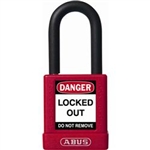 Non-Conductive Lock, 1.5” Shackle, Abus 09805