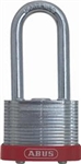 Lockout Tagout Steel Padlock, 2” Shackle, ABUS 41382