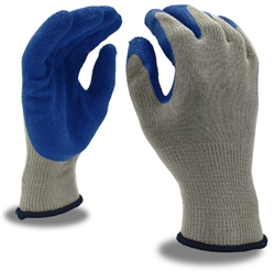 Cordova Knit Glove, Blue Latex Palm 3898