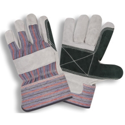 Cordova Leather Palm Work Gloves, Safety Cuff 7261