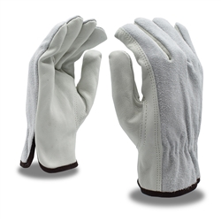 Cordova Leather Driver's Glove, Gray 8230