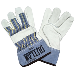 Cordova Leather Palm Gloves, Canvas Back, 8300