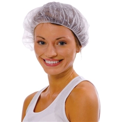 Cordova Disposable Hair Net Bouffant Cap, BC24W-10