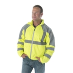 Cordova Windbreaker Jacket, Class 3, Lime, J121