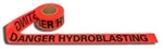 Cordova Hydroblasting Danger Barrier Tape T20214-DHB