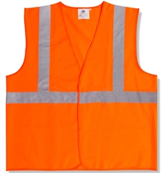 Cordova Safety Vest, Orange, Class 2, Solid V220