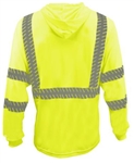 Cordova Hi-Vis Lime Hooded Shirt, Class 3, V611