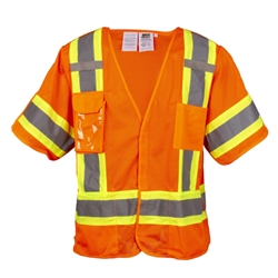 Cordova FR Class 3 Vest, Orange Break Away VB3200fr