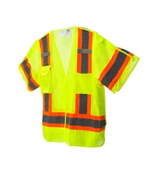 Cordova Class 3 FR Vest, Lime Break Away VB3201FR