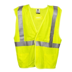 Cordova FR Modacrylic Safety Vest, Lime VMFR201